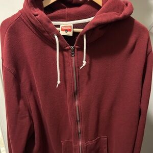 Maroon Homage Go-To Full-Zip Hoodie